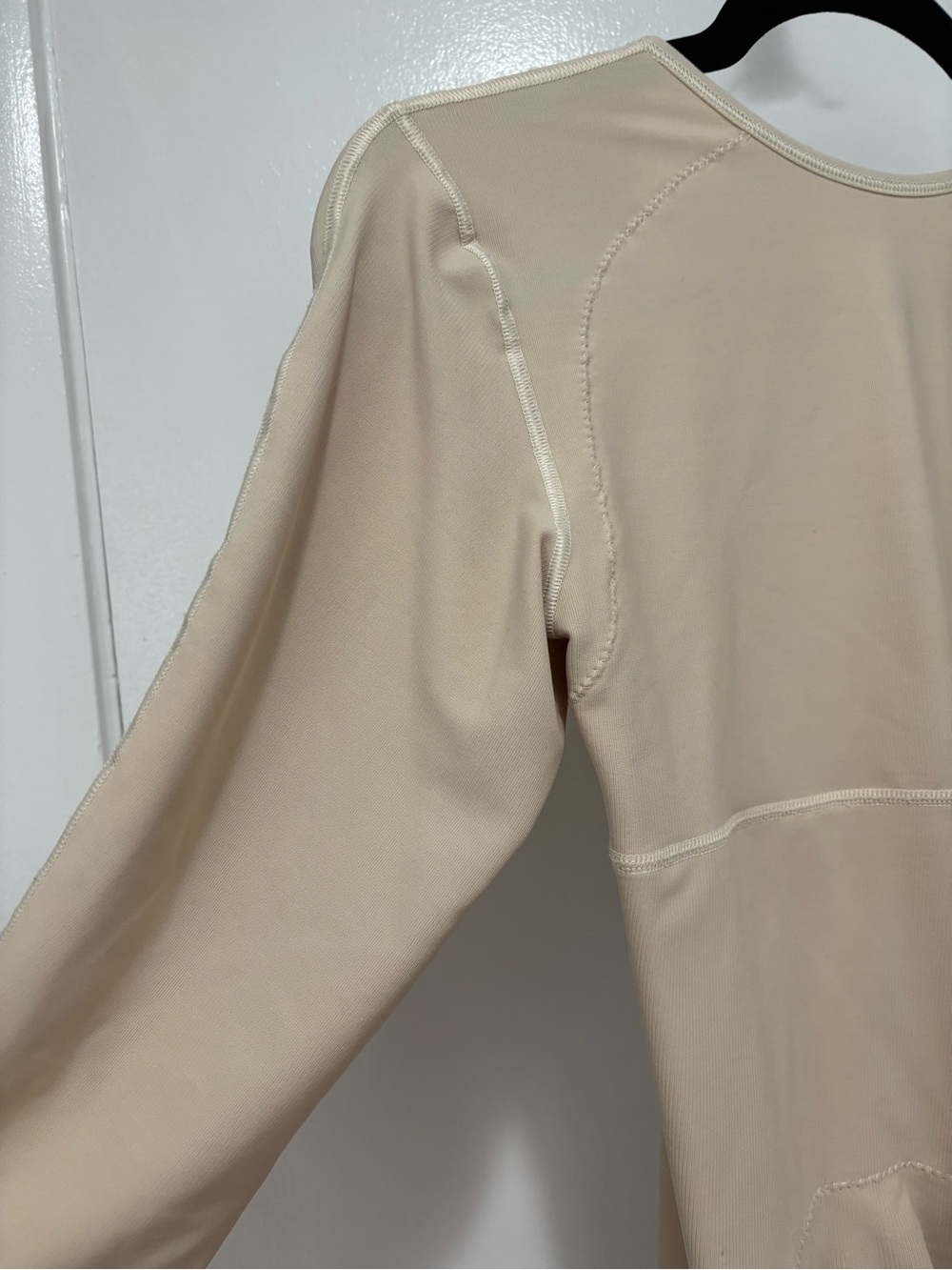 Marena Recovery Bodysuit 3/4 Sleeve Sculpting Suit in Beige XL - Picture 5 of 10